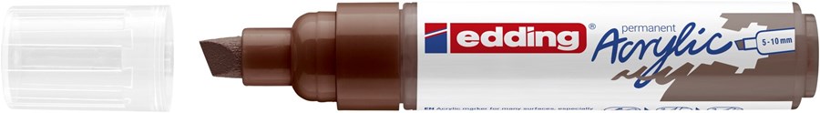 edding 5000 Acrylmarker breit schokoladenbraun, Keilspitze 5-10 mm (Art.-Nr.: 4-5000907)