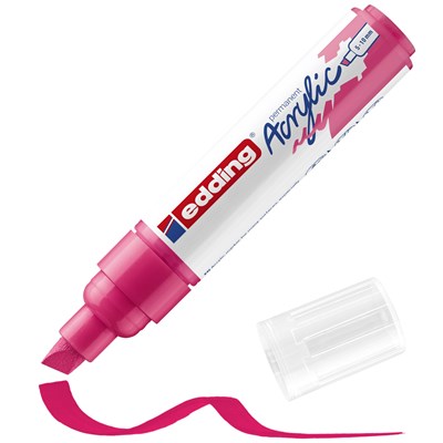 edding 5000 Acrylmarker breit telemagenta, Keilspitze 5-10 mm (Art.-Nr.: 4-5000909)