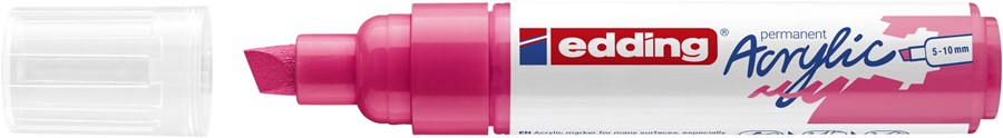 edding 5000 Acrylmarker breit telemagenta, Keilspitze 5-10 mm (Art.-Nr.: 4-5000909)
