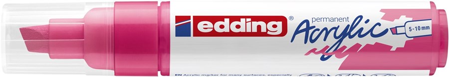 edding 5000 Acrylmarker breit telemagenta, Keilspitze 5-10 mm (Art.-Nr.: 4-5000909)