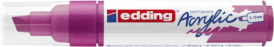 edding 5000 Acrylmarker breit beere, Keilspitze 5-10 mm (Art.-Nr.: 4-5000910)