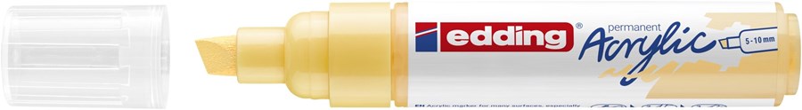 edding 5000 Acrylmarker breit pastellgelb, Keilspitze 5-10 mm (Art.-Nr.: 4-5000915)