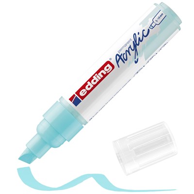 edding 5000 Acrylmarker breit pastellblau, Keilspitze 5-10 mm (Art.-Nr.: 4-5000916)