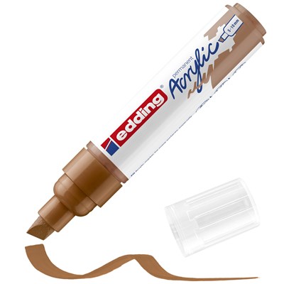 edding 5000 Acrylmarker breit haselnuss, Keilspitze 5-10 mm (Art.-Nr.: 4-5000919)