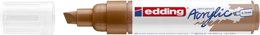 edding 5000 Acrylmarker breit haselnuss, Keilspitze 5-10 mm (Art.-Nr.: 4-5000919)