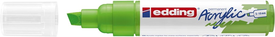 edding 5000 Acrylmarker breit gelbgrün, Keilspitze 5-10 mm (Art.-Nr.: 4-5000927)