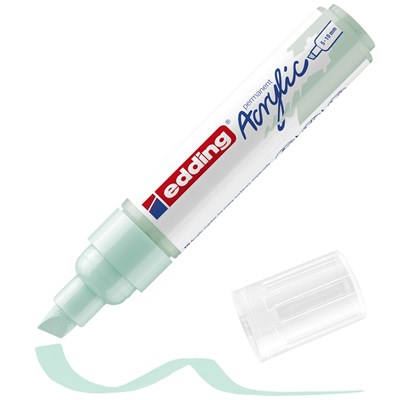 edding 5000 Acrylmarker breit mild mint, Keilspitze 5-10 mm (Art.-Nr.: 4-5000928)