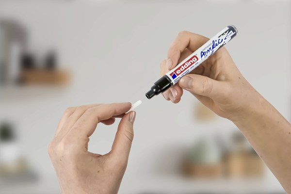 edding 5100N Ersatzspitzen für Acrylmarker, Rundspitze 2-3 mm, 5 Stück (Art.-Nr.: 4-5100N)