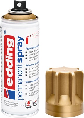 edding 5200 Permanentspray reichgold matt (Art.-Nr.: 4-5200924)