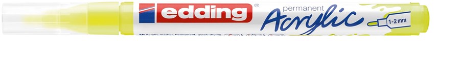 edding 5300 Acrylmarker fein neongelb, Rundspitze 1-2 mm (Art.-Nr.: 4-5300065)