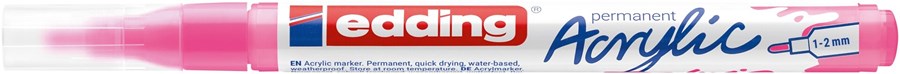 edding 5300 Acrylmarker fein neonpink, Rundspitze 1-2 mm (Art.-Nr.: 4-5300069)
