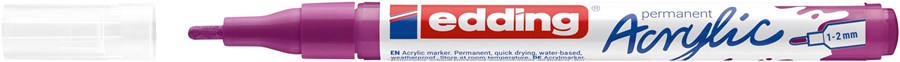 edding 5300 Acrylmarker fein beere, Rundspitze 1-2 mm (Art.-Nr.: 4-5300910)
