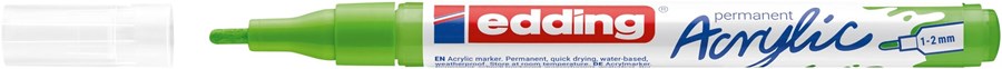 edding 5300 Acrylmarker fein gelbgrün, Rundspitze 1-2 mm (Art.-Nr.: 4-5300927)