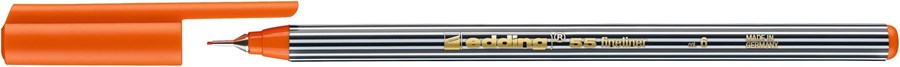 edding 55 Fineliner orange, Kunststoffspitze 0,3 mm (Art.-Nr.: 4-55006)