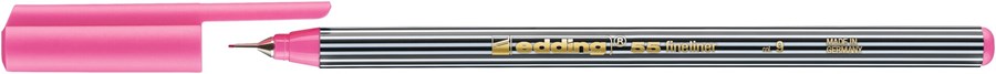 edding 55 Fineliner rosa, Kunststoffspitze 0,3 mm (Art.-Nr.: 4-55009)