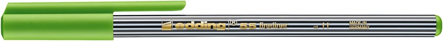 edding 55 Fineliner hellgrün, Kunststoffspitze 0,3 mm (Art.-Nr.: 4-55011)