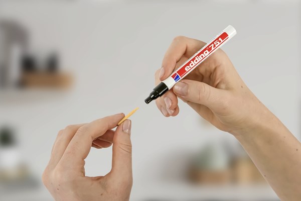 edding 751 N Ersatzspitzen für Lackmarker, Rundspitze 1-2 mm, 10 Stück (Art.-Nr.: 4-751N)
