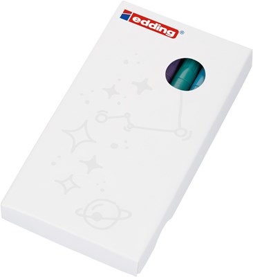 edding 780 creative Glanzlack-Marker 5er Set metallic, Rundspitze 0,8 mm (Art.-Nr.: 4-780-5-099)