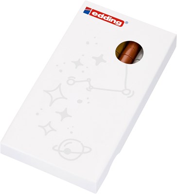 edding 780 creative Glanzlack-Marker 5er Set metallic basic, Rundspitze 0,8 mm (Art.-Nr.: 4-780-5-999)