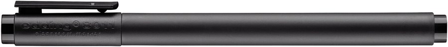 edding 8011 Reinraummarker schwarz, Rundspitze 0,6 mm (Art.-Nr.: 4-8011001)
