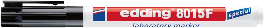edding 8015 F Labormarker Schwarz, Rundspitze 0,75 mm (Art.-Nr.: 4-8015)
