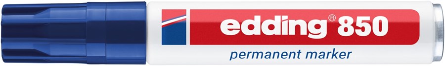 edding 850 Permanentmarker blau, Keilspitze 5-15 mm (Art.-Nr.: 4-850003)