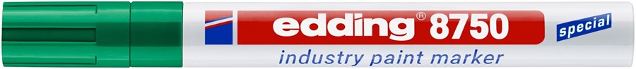 edding 8750 Industrie Lackmarker grün, Rundspitze 2-4 mm (Art.-Nr.: 4-8750004)
