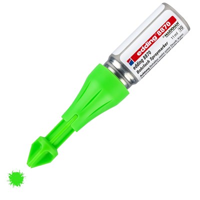 edding 8870 Bohrloch Spraymarker 50mm neongrün (Art.-Nr.: 4-8870-1-1064)