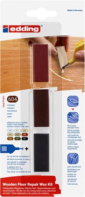 edding 8902 Holzboden-Reparatur-Wachs-Set mahagoni (Art.-Nr.: 4-8902-1-4604)