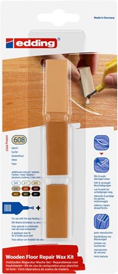 edding 8902 Holzboden-Reparatur-Wachs-Set buche (Art.-Nr.: 4-8902-1-4608)