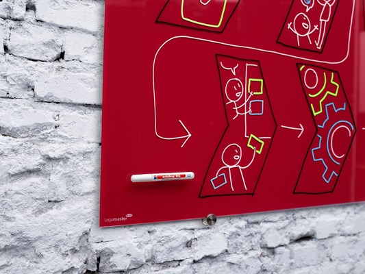 edding 90 Glasboardmarker 10er Set sortiert, Rundspitze 2-3 mm (Art.-Nr.: 4-90999)