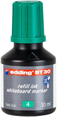 edding BT 30 Nachfülltinte für Whiteboardmarker grün, 30 ml (Art.-Nr.: 4-BT30004)
