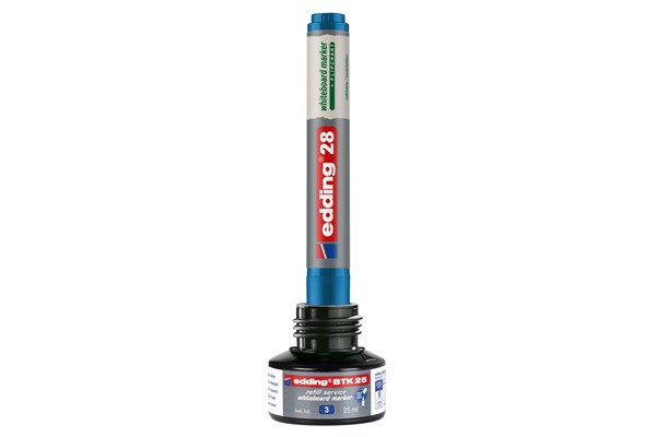 edding BTK 25 Nachfülltinte für Whiteboardmarker grün, 25 ml (Art.-Nr.: 4-BTK25004)