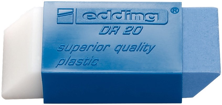 edding DR 20 Radierer für Blei- und Malstifte (Art.-Nr.: 4-DR20)
