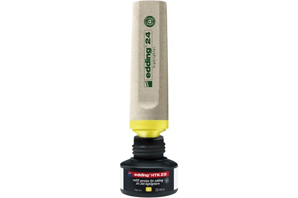 edding HTK 25 Nachfülltinte für Textmarker pastell violett, 25 ml (Art.-Nr.: 4-HTK25134)