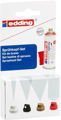 edding 5200 N Sprühkopf-Set 6er Set sortiert (Art.-Nr.: 4-INT5200N)