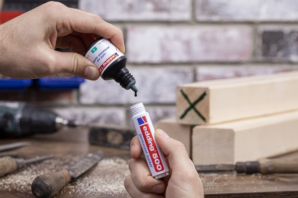 edding T 25 Nachfülltinte für Permanentmarker grün, 30 ml (Art.-Nr.: 4-T25004)