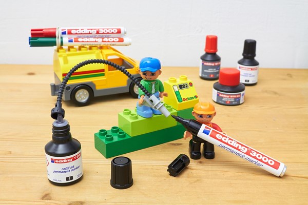edding T 25 Nachfülltinte für Permanentmarker braun, 30 ml (Art.-Nr.: 4-T25007)