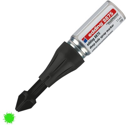 edding 8875 Bohrloch Spraymarker 100mm neongrün (Art.-Nr.: 41-8875-1064)