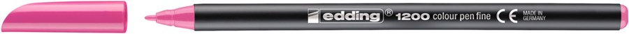 edding 1200 Fasermaler rosa, Rundspitze 1 mm (Art.-Nr.: 4-1200009)