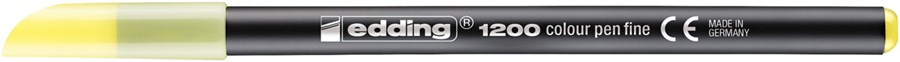 edding 1200 Fasermaler pastell honigmelone, Rundspitze 1 mm (Art.-Nr.: 4-1200083)