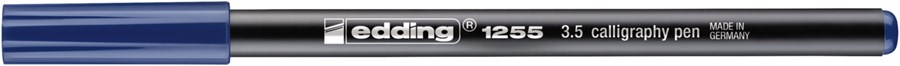 edding 1255 Kalligrafiestift stahlblau, Kalligrafie Spitze 3,5 mm (Art.-Nr.: 4-125535-017)