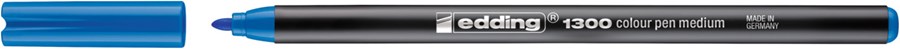 edding 1300 Fasermaler hellblau, Rundspitze 2 mm (Art.-Nr.: 4-1300010)
