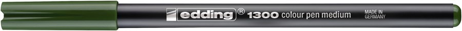 edding 1300 Fasermaler olivgrün, Rundspitze 2 mm (Art.-Nr.: 4-1300015)