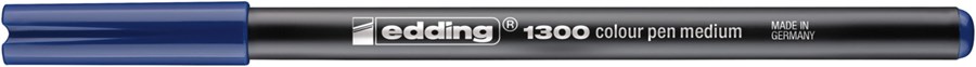 edding 1300 Fasermaler stahlblau, Rundspitze 2 mm (Art.-Nr.: 4-1300017)