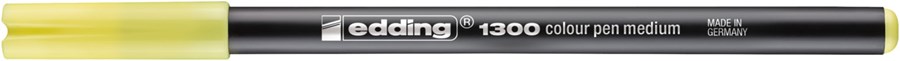 edding 1300 Fasermaler zitronengelb, Rundspitze 2 mm (Art.-Nr.: 4-1300022)