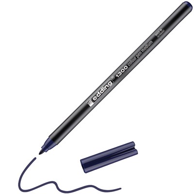 edding 1300 Fasermaler preußischblau, Rundspitze 2 mm (Art.-Nr.: 4-1300029)