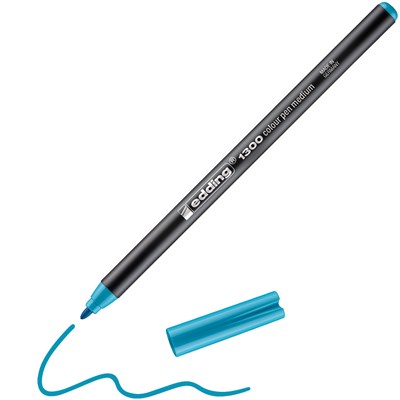 edding 1300 Fasermaler manganblau, Rundspitze 2 mm (Art.-Nr.: 4-1300036)