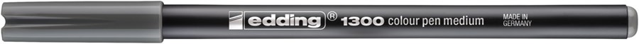 edding 1300 Fasermaler braungrau, Rundspitze 2 mm (Art.-Nr.: 4-1300040)