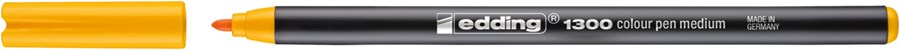 edding 1300 Fasermaler brillantgelb, Rundspitze 2 mm (Art.-Nr.: 4-1300043)